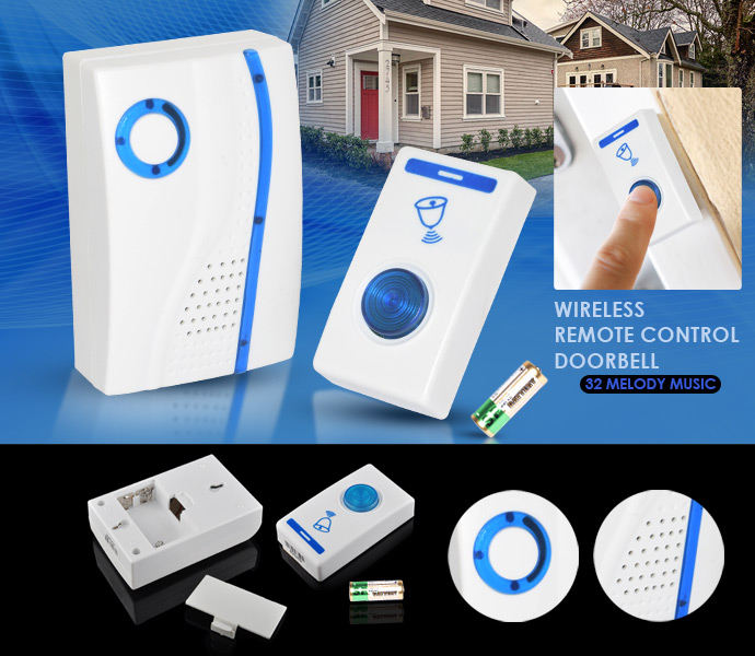 Zhishan Wireless Remote Control Doorbell