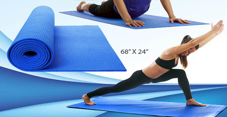 Non Slip Yoga Mat 68″ x 24″ (4mm)