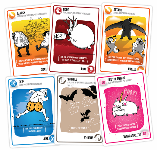 Exploding Kittens Card Game