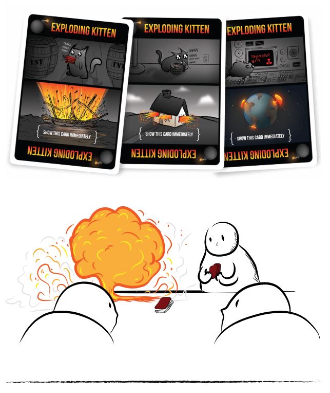 Exploding Kittens Card Game