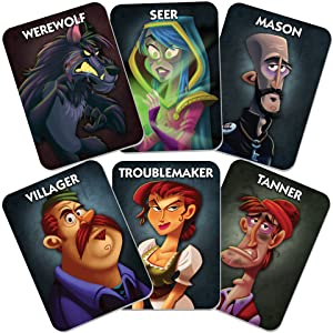 One Night Ultimate Werewolf Black Card Game