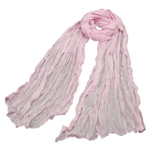 Pink Solid Color Shawl