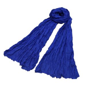 Dark Blue Solid Color Shawl