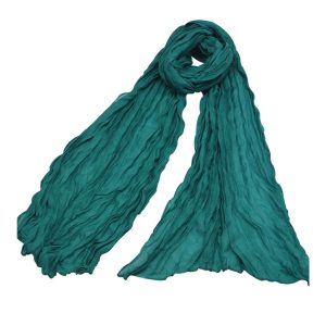 Dark Green Solid Color Shawl