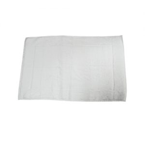 White Cotton 20-Inch x 30-Inch Bath Mat