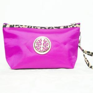 Ladies Leopard Print Clutch Bag