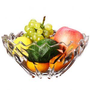 Glass fruit bowl 01