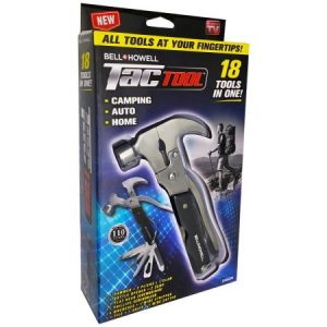 Bell + Howell TAC TOOL Stainless Steel 18-in-1 Multitool