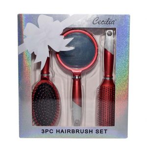 Hair Brush and Mirror Set