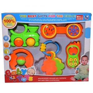 5-in-1 Baby Rattle Set