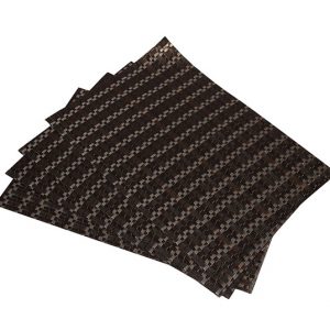 Pack of 4 Elegant PVC Weave Table Mats