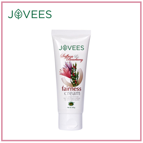 Jovees Saffron and Bearberry Fairness Cream – 60g