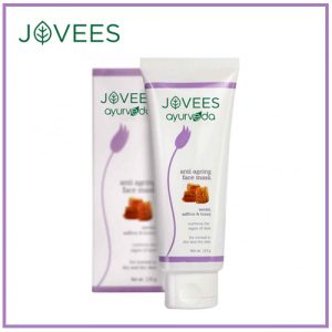 Jovees Sandal Saffron and Honey Anti-Ageing Face Mask -100g -S