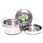 2 Layer Stainless Steel Lunch Box 0.6L