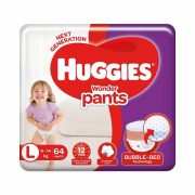 Huggies Wonder Pants Size Large 64 Pieces Pack