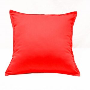 Washable Soft Cushion Red