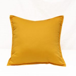 Washable Soft Cushion Yellow