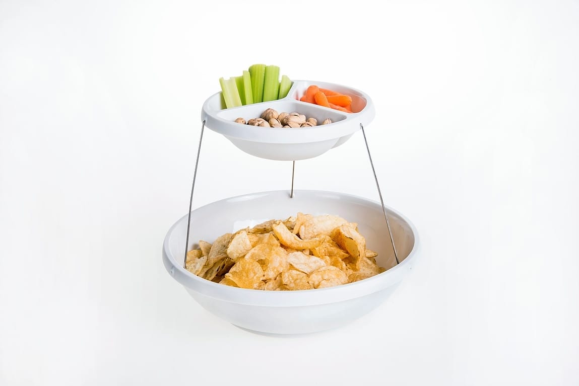 Twistfold 2-Tier Party Bowl