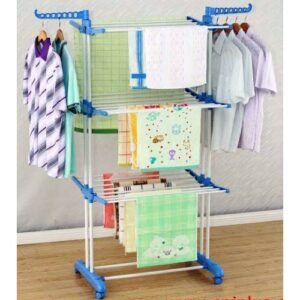 Steel Powder Coated Three Layer Clothes Rack