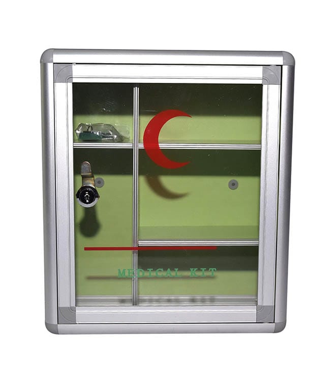 Wall Mounted Aluminium First Aid Box