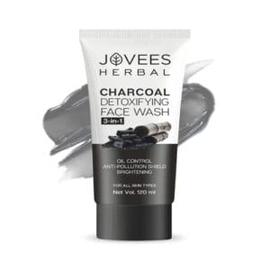 Jovees Activated Charcoal Detoxifying Face Wash - 120ml