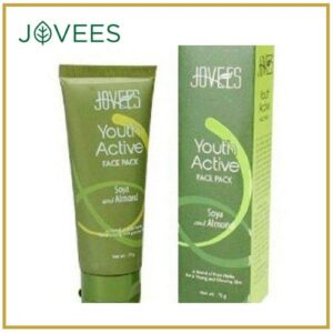 Jovees Youth Active Face Pack Soya and Almond - 75g
