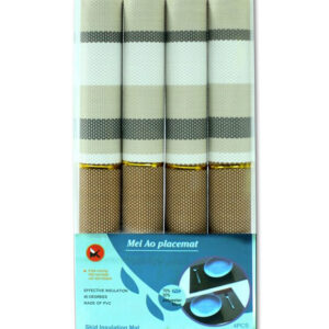 Pack of 4 Luxury PVC Placemats (D001)