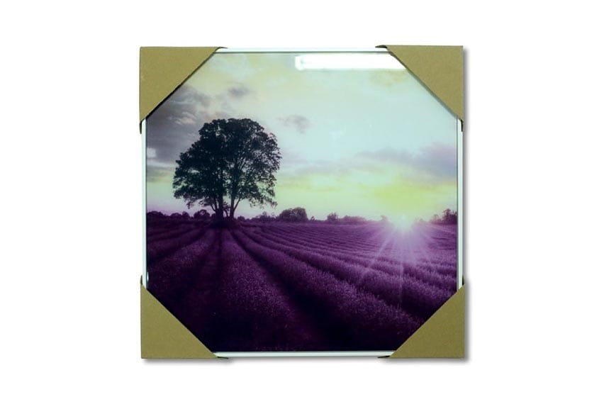 40x40 Framed Print-Landscapes (LINO825)
