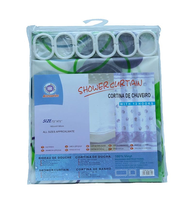 PEVA Shower Curtain
