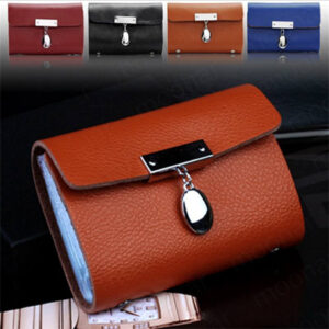 Women's Leather Card Holder Wallet