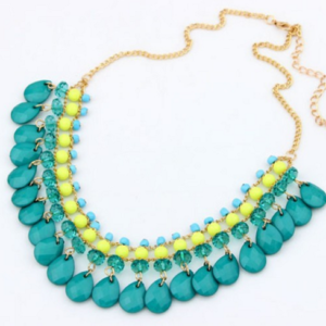 Water Drop Crystal Beads Necklace