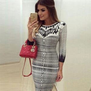 Womens Bodycon Slim Elegant Mini Dress