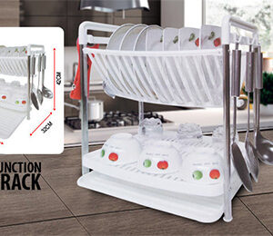 Multi Function Folding Dish Rack
