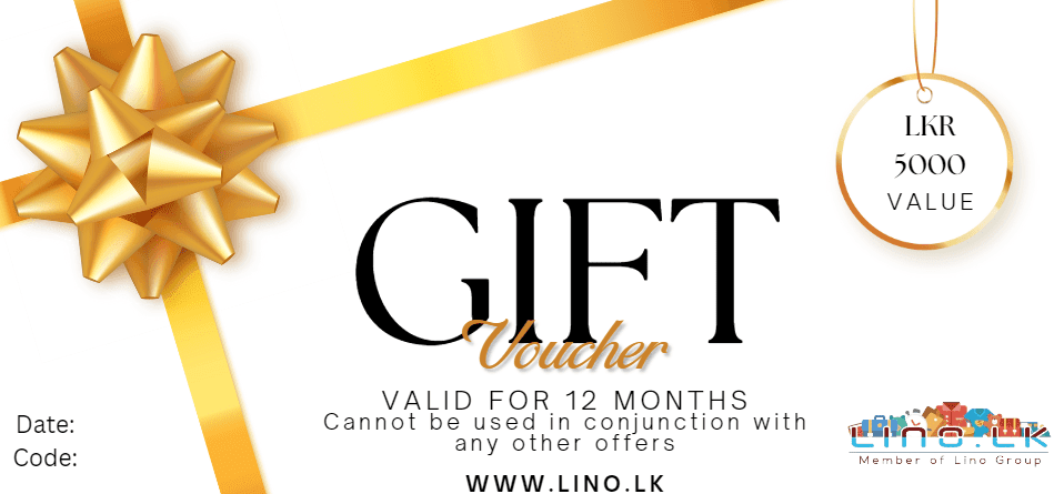 Rs 5000 Gift Voucher - Lino.lk