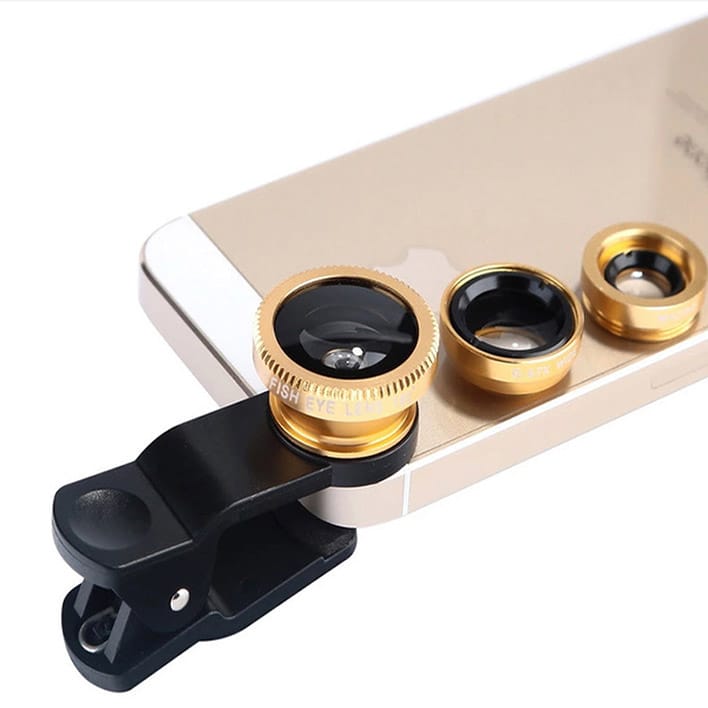 Universal 3 in 1 Clip-On Lens Set