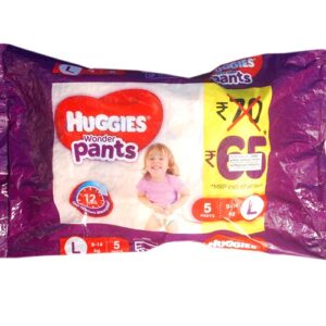 Huggies Wonder Pants Size L 5 Pc Pack