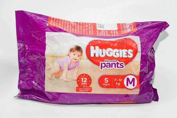 Huggies Wonder Pants Size M 5 Pc Pack