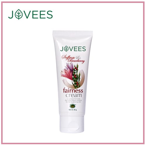 Jovees Saffron and Bearberry Fairness Cream - 60g