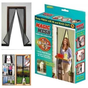Magic Mesh Hands Free Magnetic Screen Door