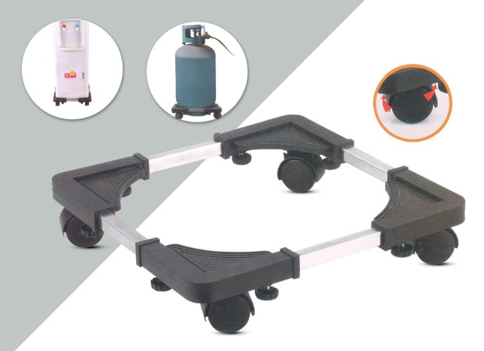 Movable Base for Gas Cylinders and Water Dispensers
