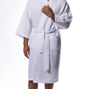 Micro Waffle Bathrobe