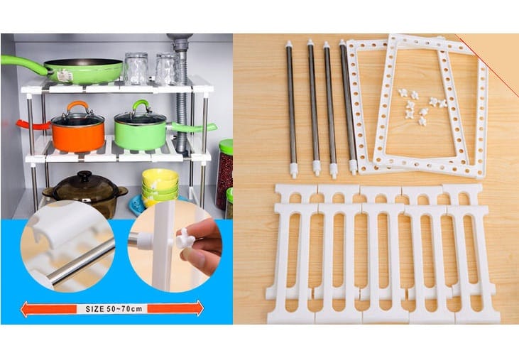Adjustable Kitchen Rack (Pool Space Arrangements Frame) - Image 3