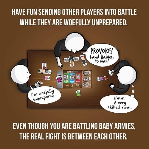 Bears vs Babies by Exploding Kittens - A Monster-Building Card Game - Image 6