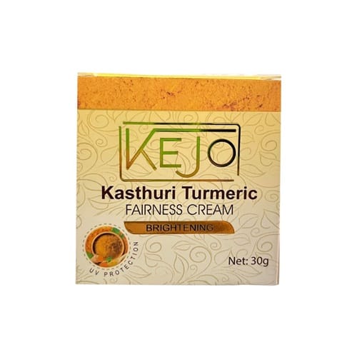 Kejo Kasthuri Turmeric Fairness Cream - 30g - Image 2