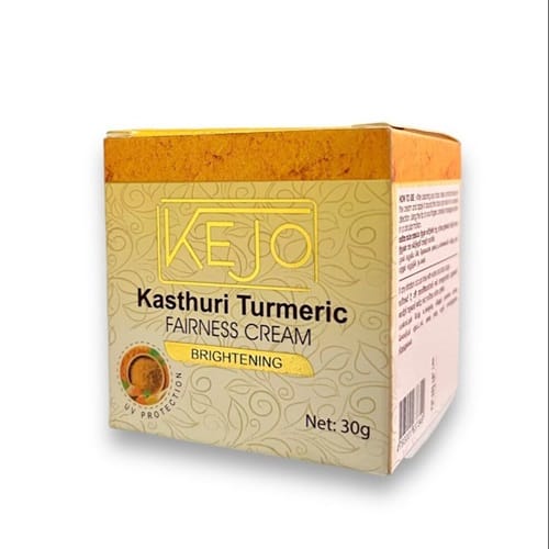 Kejo Kasthuri Turmeric Fairness Cream - 30g - Image 3