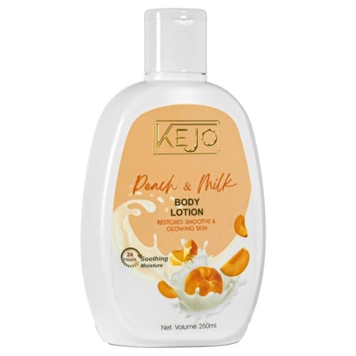 Kejo Peach and Milk Body Lotion – 250ml - Image 2