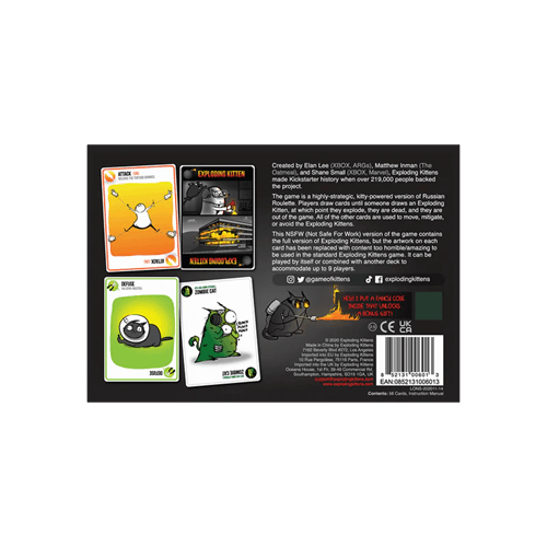 Exploding Kittens NSFW Edition Card Game - Image 2