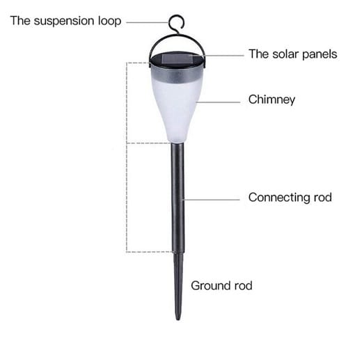 Solar Outdoor Patio Light - Image 3