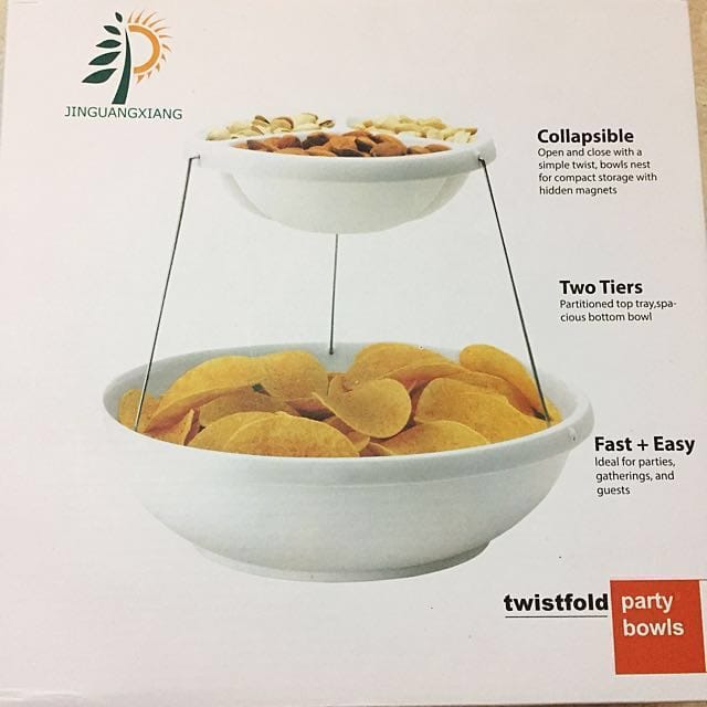 Twistfold 2-Tier Party Bowl - Image 2