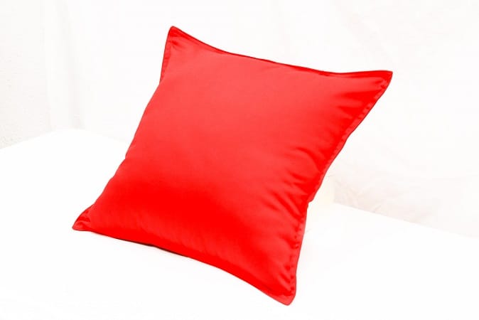 Washable Soft Cushion Red - Image 2